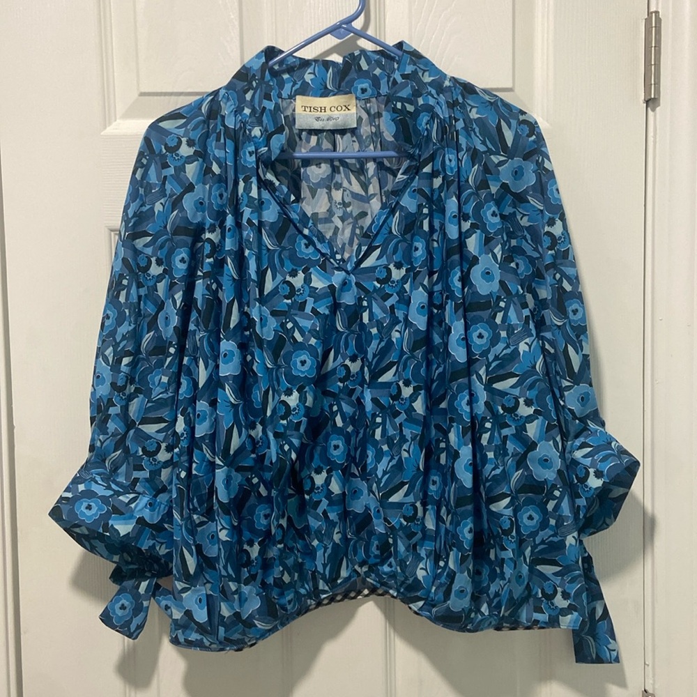 Tish Cox Blueberry Top